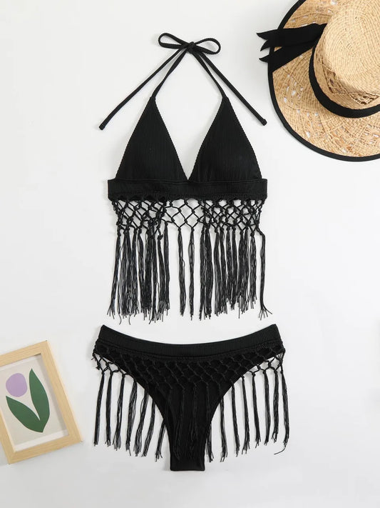 Classic Vintage Bikini with a Flattering Fit
