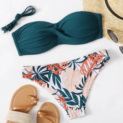 Casually Elegant Bathing Suit with a Refined Edge