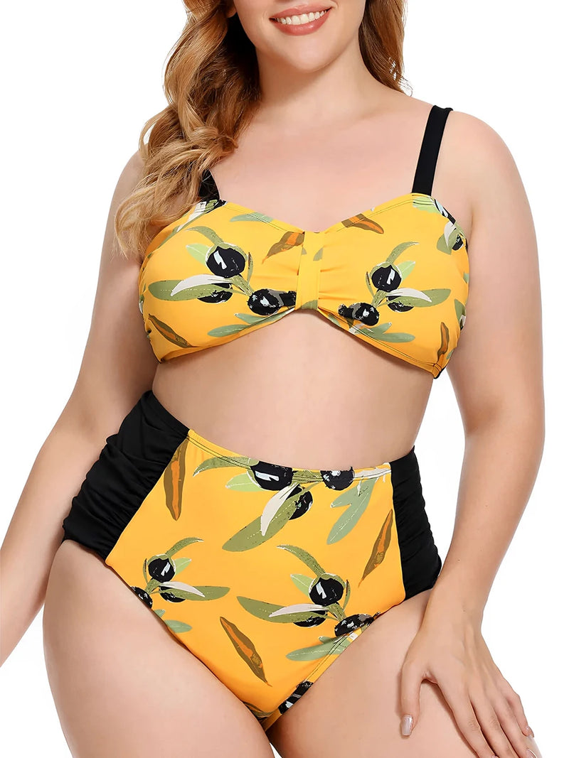 Vintage Inspired Bathing Suit with a Contemporary Edge