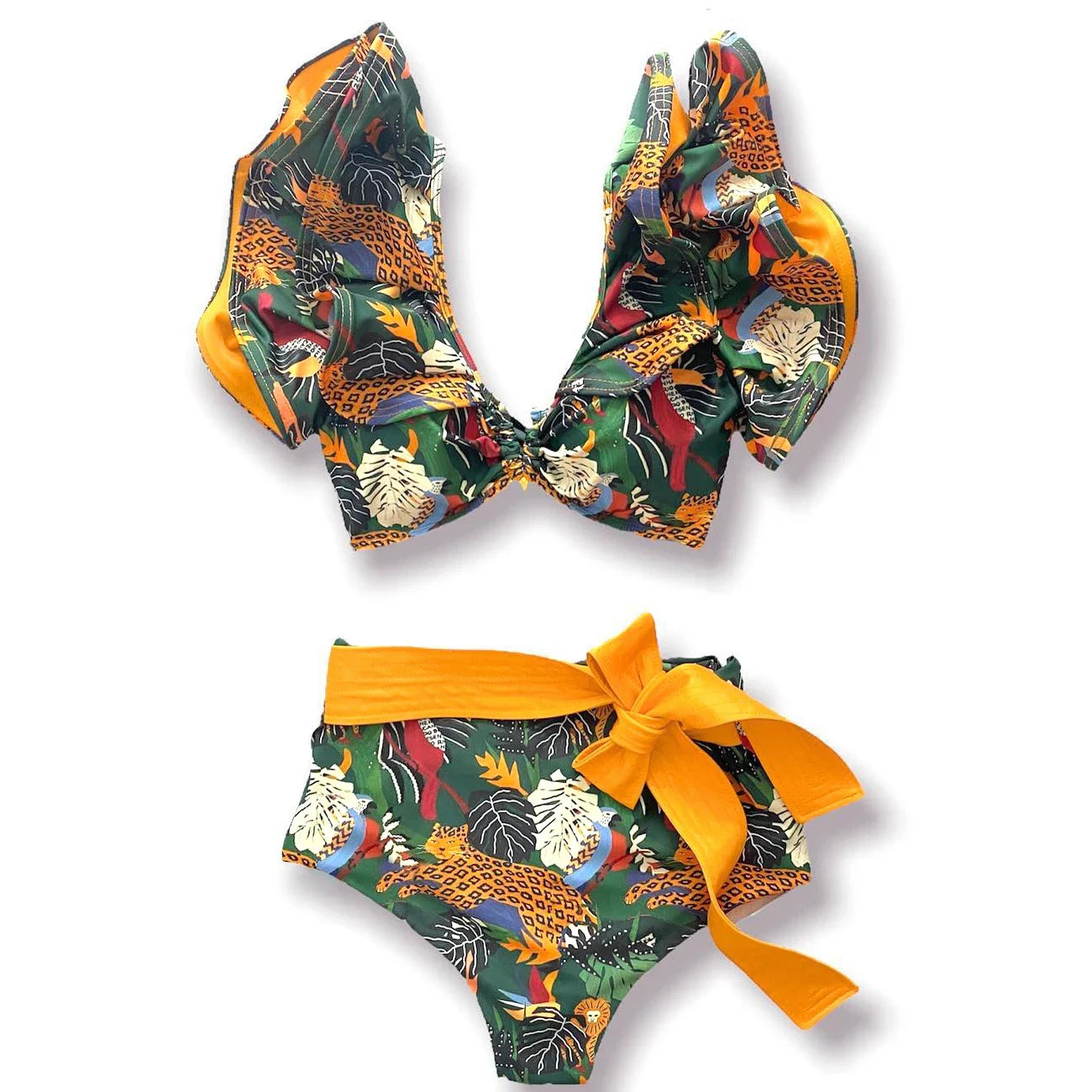 Vintage Inspired Bathing Suit with a Contemporary Edge