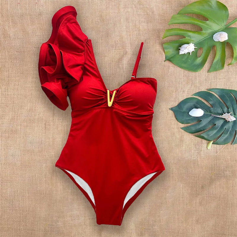 Finely Styled Bathing Suit with a Classic Vintage Look