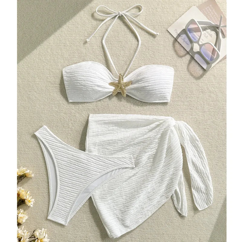 Casually Elegant Bathing Suit with a Refined Edge