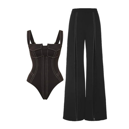 Classic Vintage Swimsuit with a Flattering Fit