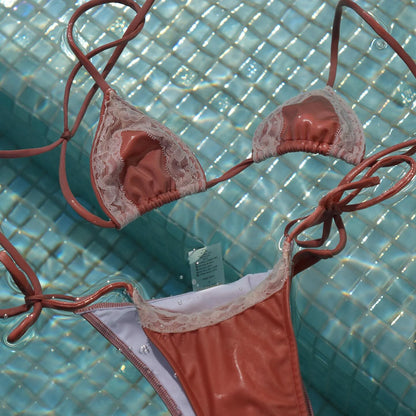 Finely Styled Bathing Suit with a Classic Vintage Look