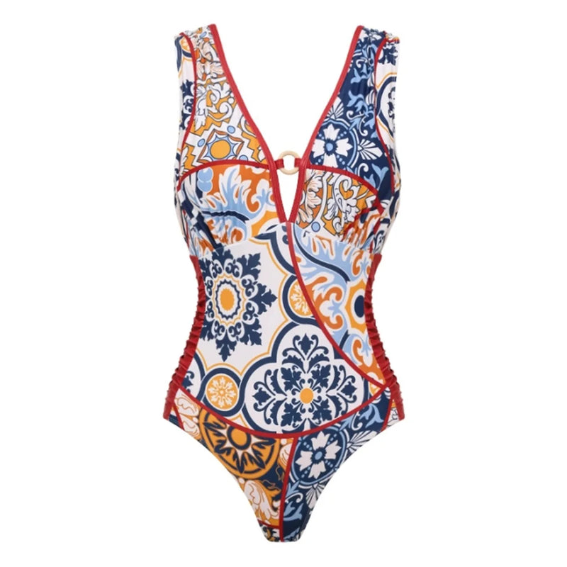 Subtly Elegant Bikini with a Refined Vintage Look