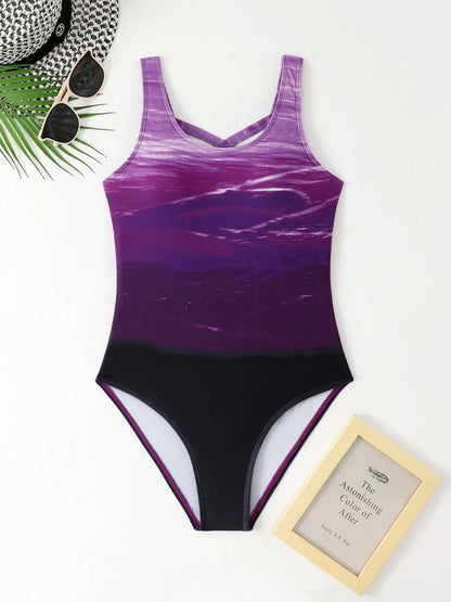 Finely Styled Swimsuit with a Classic Vintage Look