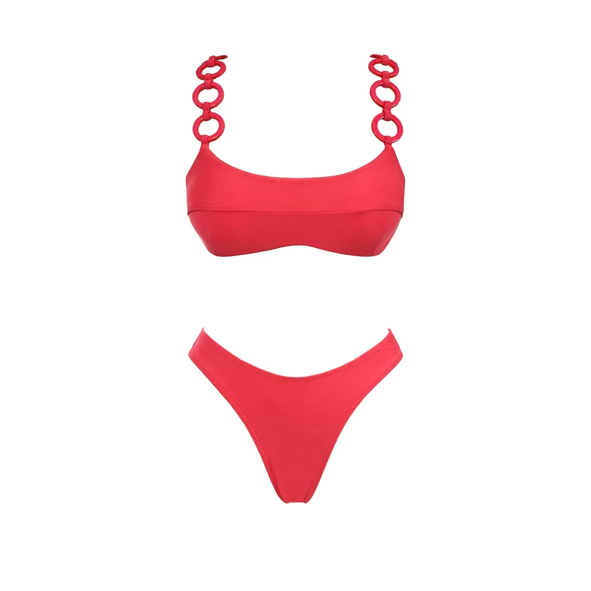 Classic Vintage Bikini with a Flattering Fit