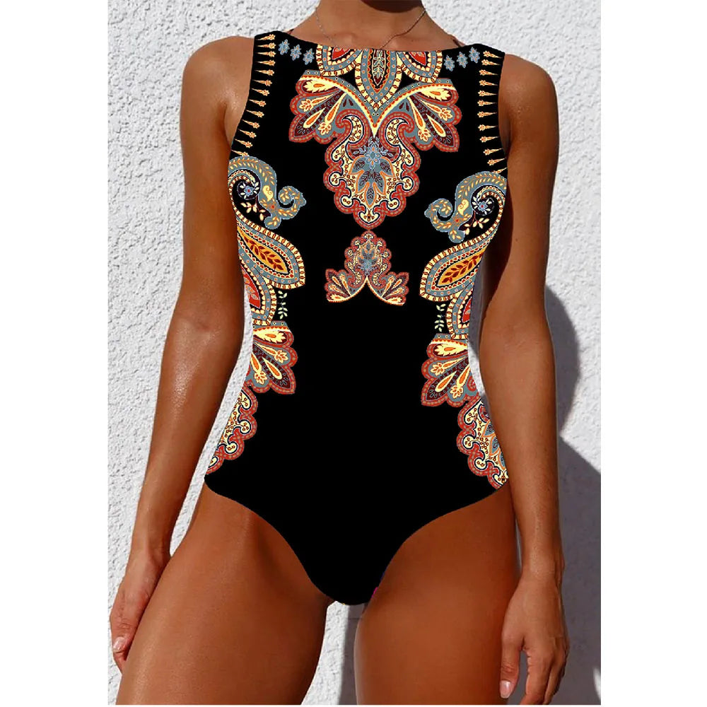 Casually Elegant Bathing Suit with a Refined Edge