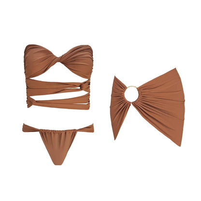 Vintage Inspired Bathing Suit with a Contemporary Edge