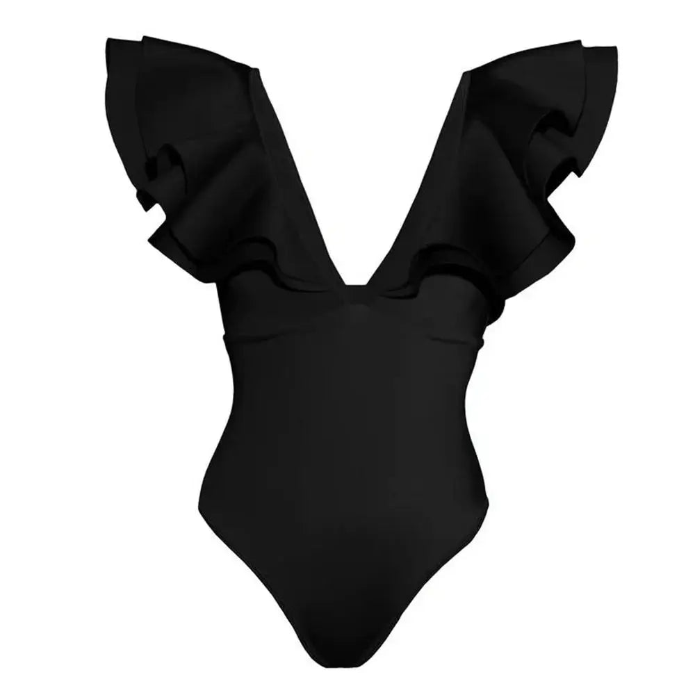 Vintage Inspired Bathing Suit with a Contemporary Edge
