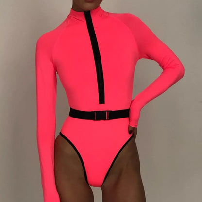Subtly Elegant Bathing Suit with a Refined Vintage Look