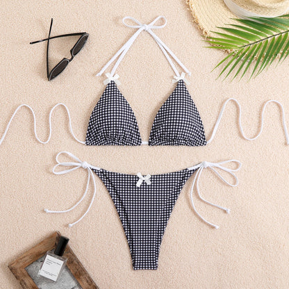 Classic Vintage Bikini with a Flattering Fit