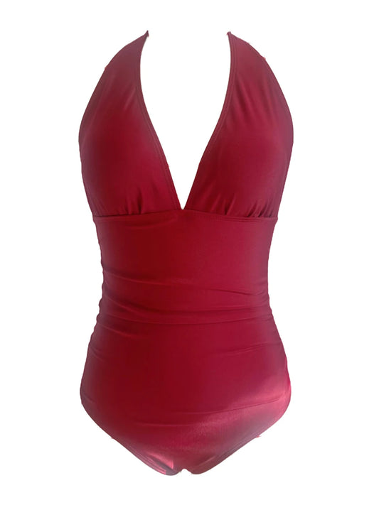 Subtly Elegant Swimsuit with a Refined Vintage Look