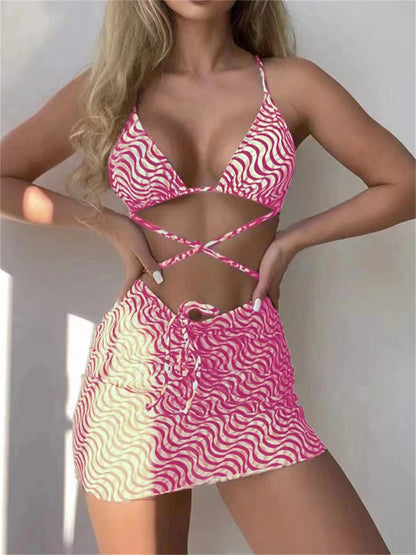 Vintage Inspired Bikini with a Contemporary Edge