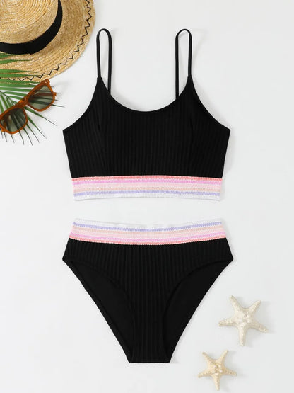 Subtly Elegant Bikini with a Refined Vintage Look