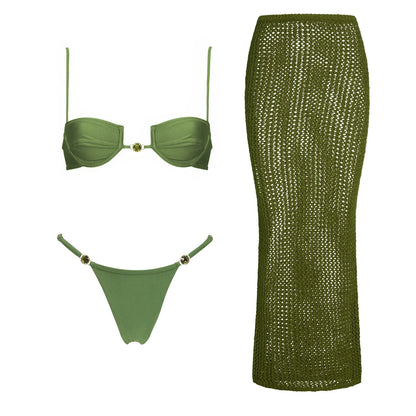 Casually Elegant Bathing Suit with a Refined Edge