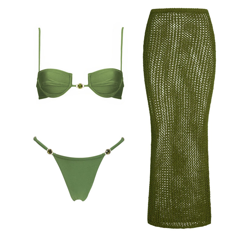 Casually Elegant Bathing Suit with a Refined Edge