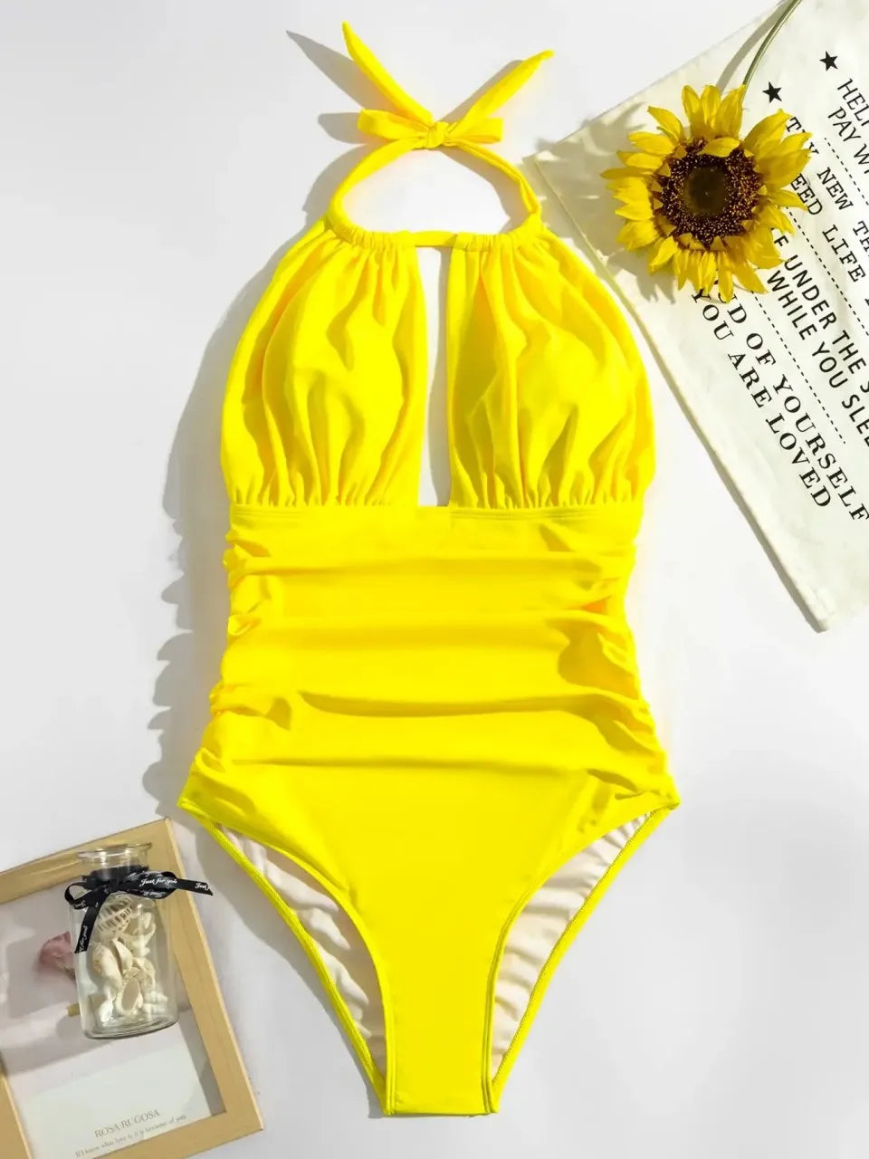 Sophisticated Swimsuit with a Clean Classic Look