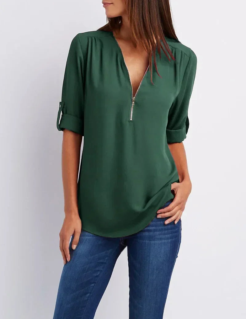 Well Tailored Shirt with a Graceful Silhouette