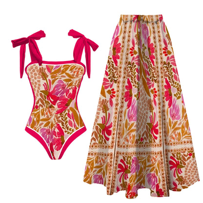 Classic Vintage Swimsuit with a Flattering Fit