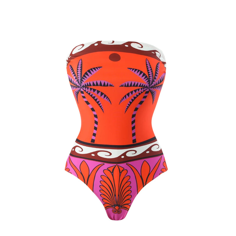 Finely Styled Bathing Suit with a Classic Vintage Look