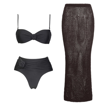 Classic Vintage Bikini with a Flattering Fit
