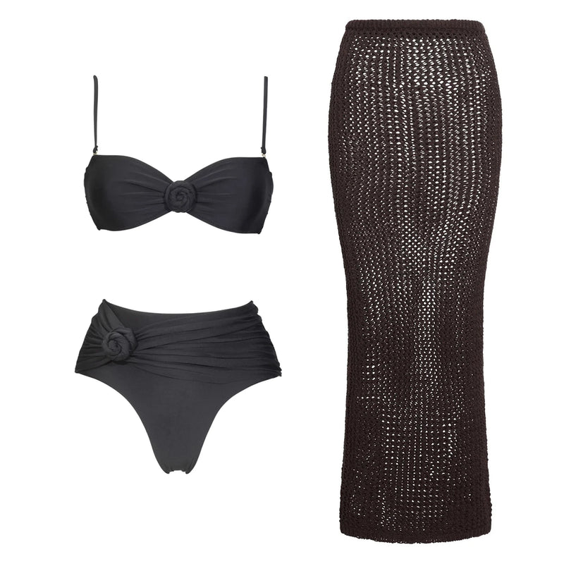 Classic Vintage Bikini with a Flattering Fit