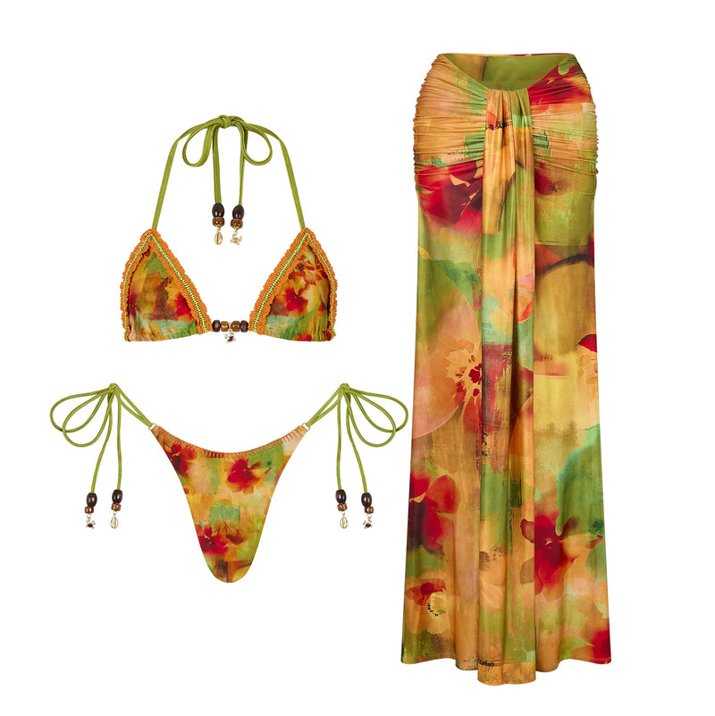 Subtly Elegant Bathing Suit with a Refined Vintage Look