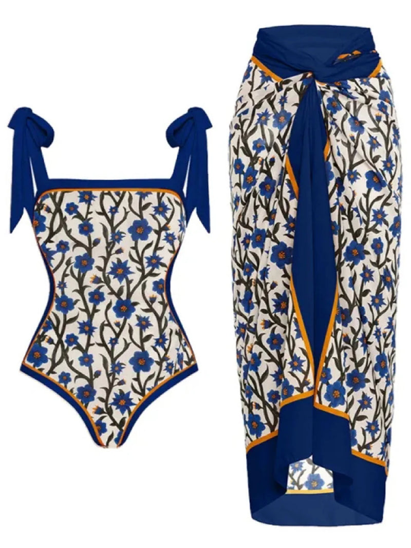 Subtly Elegant Swimsuit with a Refined Vintage Look
