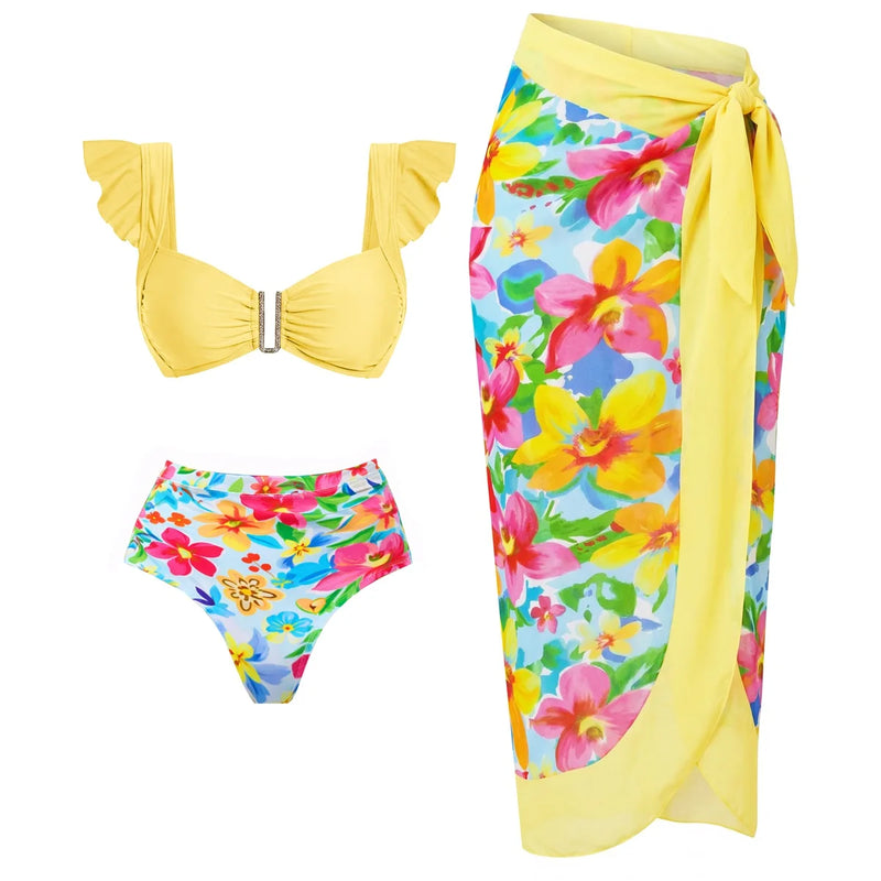 Classic Vintage Bikini with a Flattering Fit