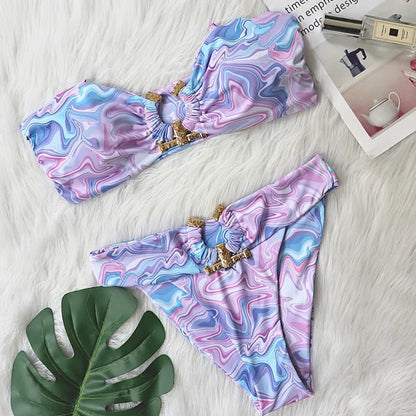 Classic Vintage Bathing Suit with a Flattering Fit