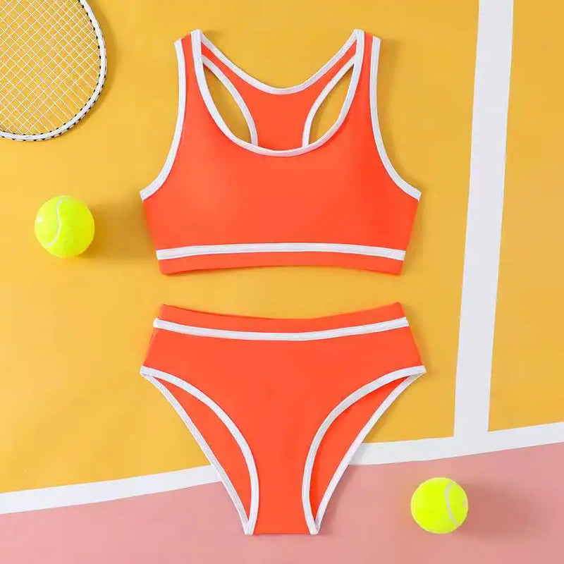 Subtly Elegant Bikini with a Refined Vintage Look
