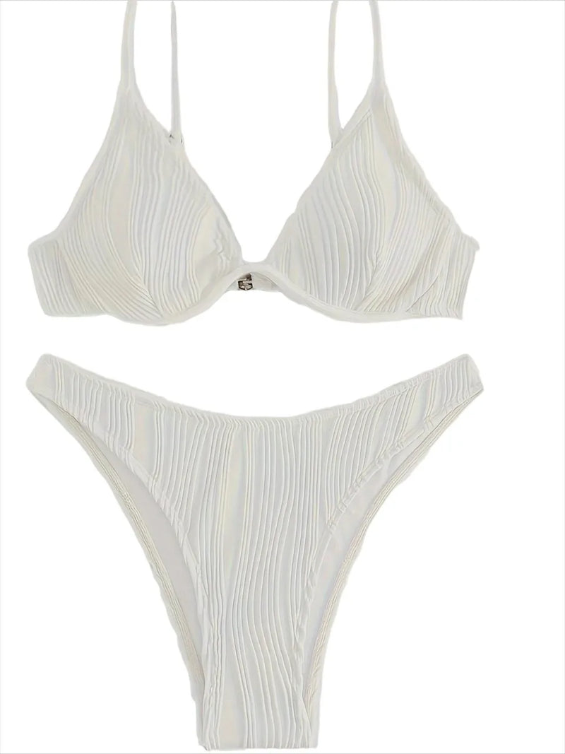 Vintage Inspired Bikini with a Contemporary Edge
