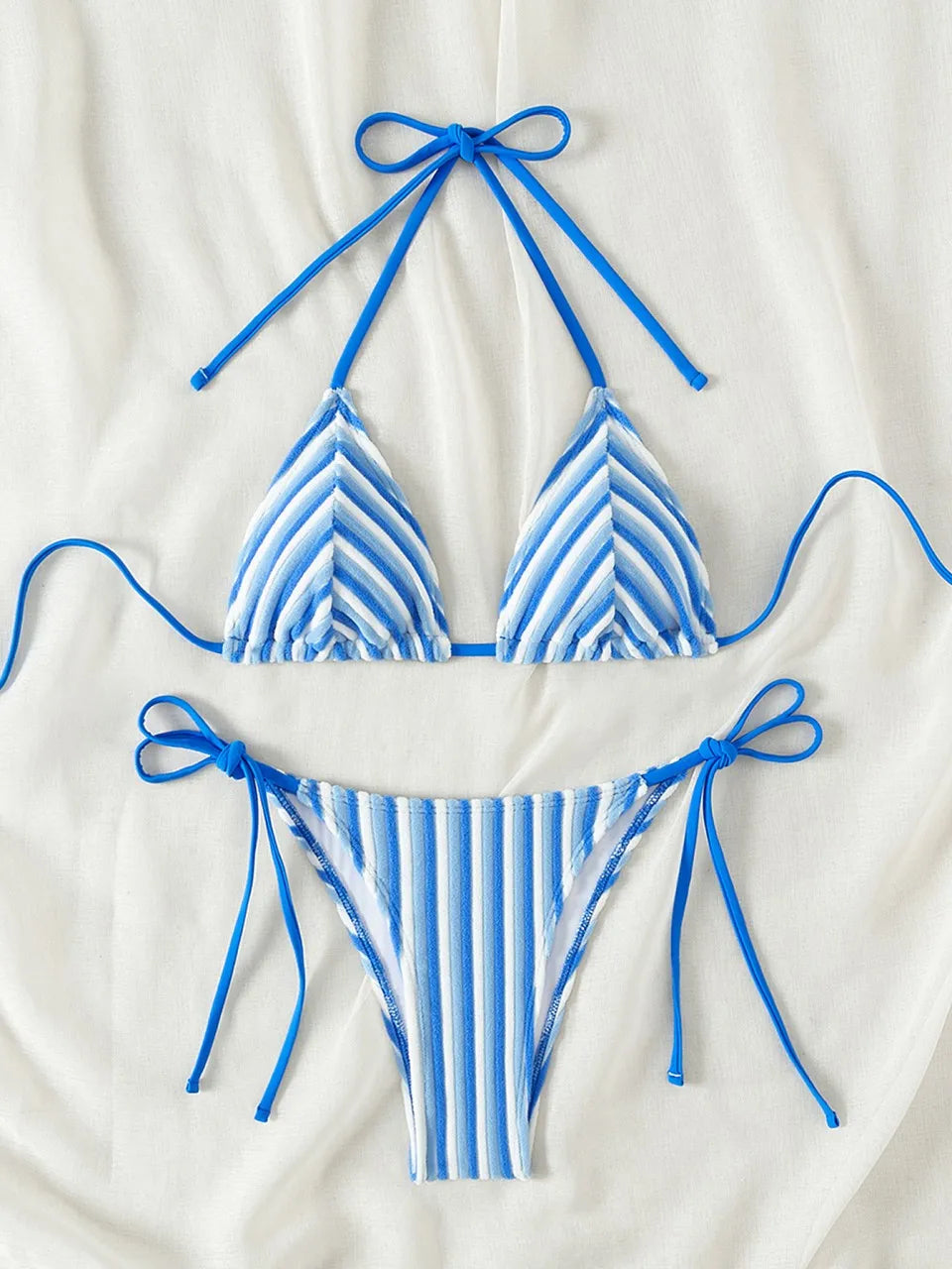 Classic Vintage Bikini with a Flattering Fit