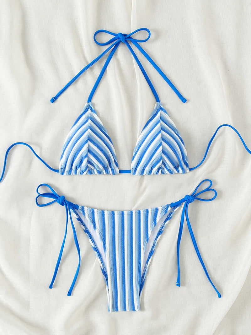 Classic Vintage Bikini with a Flattering Fit