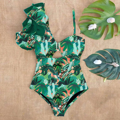 Finely Styled Bathing Suit with a Classic Vintage Look