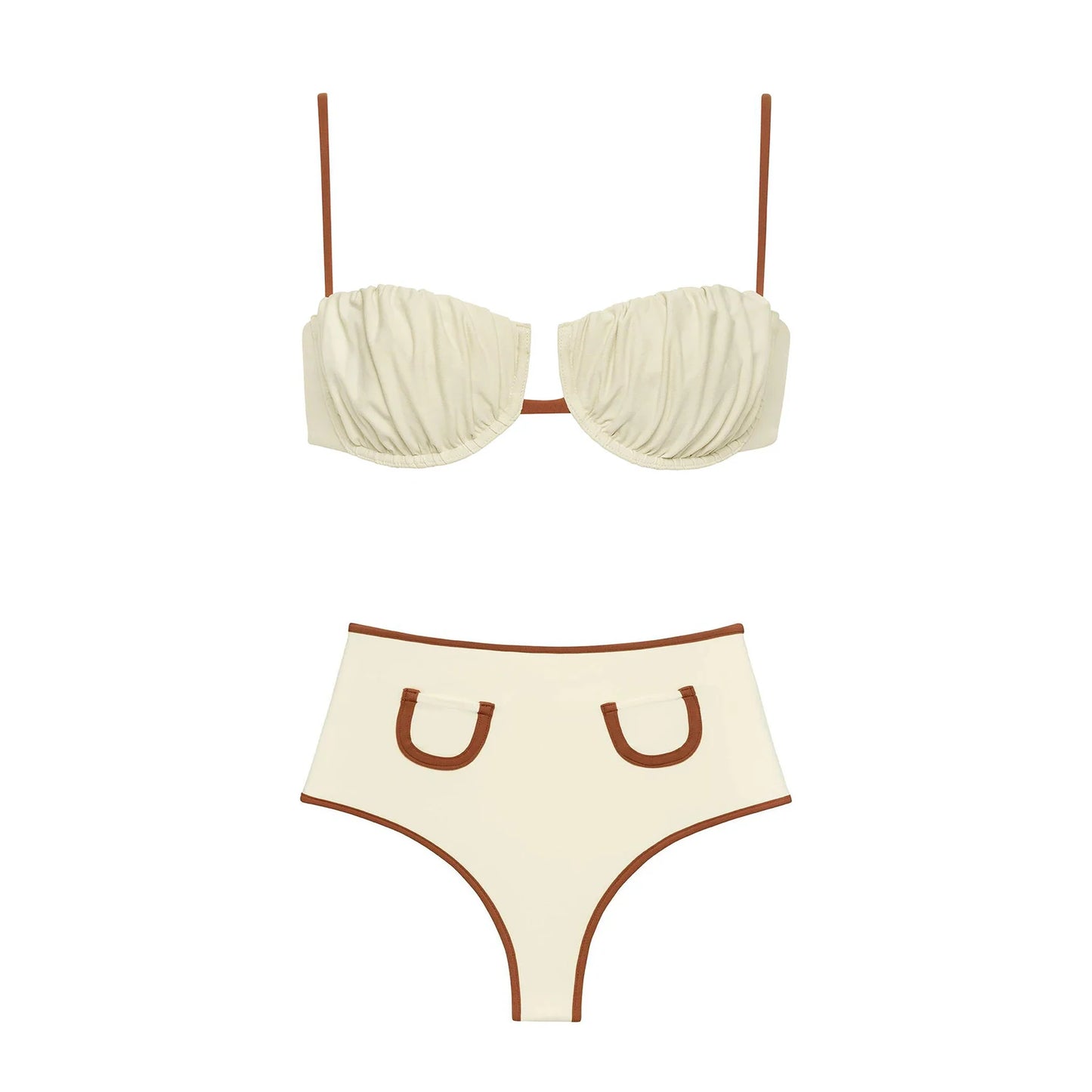 Finely Styled Bathing Suit with a Classic Vintage Look