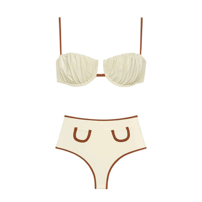 Finely Styled Bathing Suit with a Classic Vintage Look