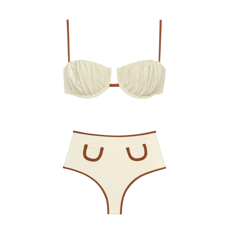 Finely Styled Bathing Suit with a Classic Vintage Look