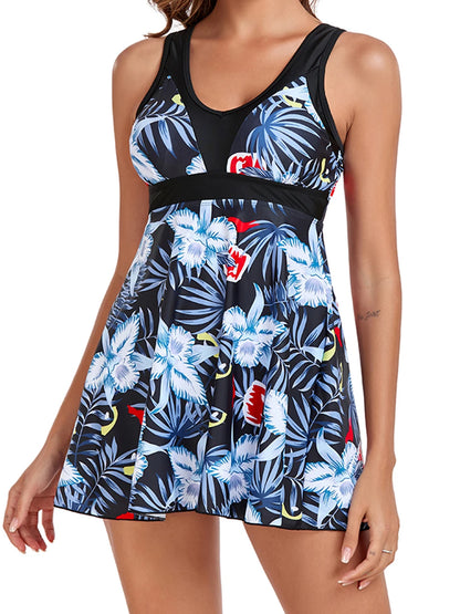 Classic Vintage Bathing Suit with a Flattering Fit