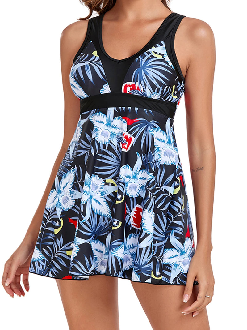 Classic Vintage Bathing Suit with a Flattering Fit