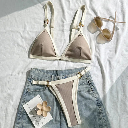 Finely Styled Bathing Suit with a Classic Vintage Look