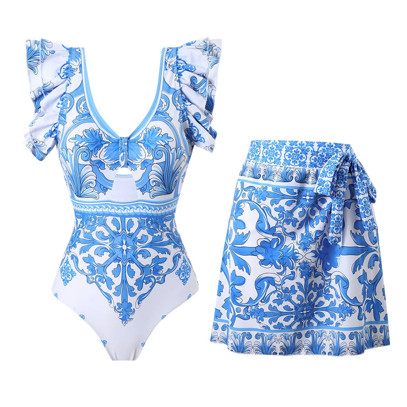 Sophisticated Bathing Suit with a Clean Classic Look