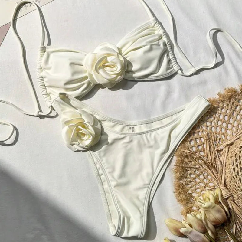 Finely Styled Bathing Suit with a Classic Vintage Look