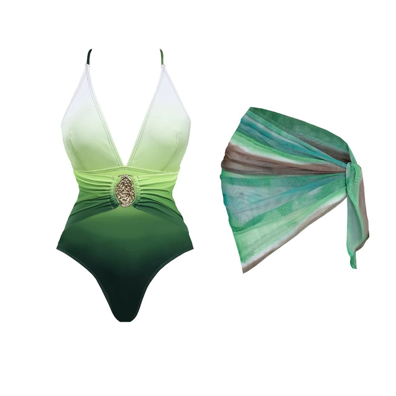Vintage Inspired Bathing Suit with a Contemporary Edge