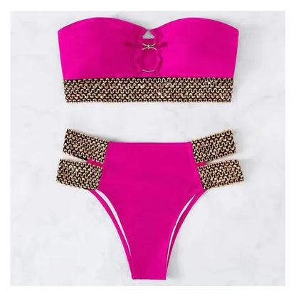 Subtly Elegant Bathing Suit with a Refined Vintage Look