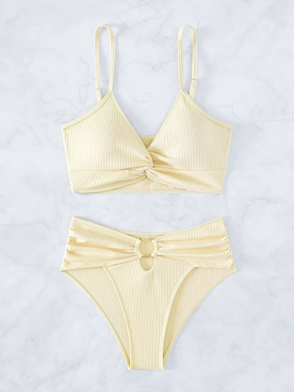 Vintage Inspired Bikini with a Contemporary Edge