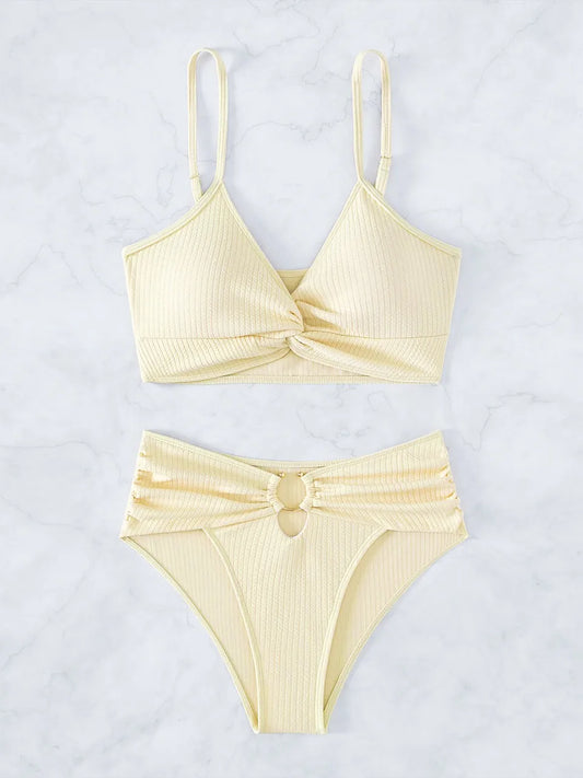 Vintage Inspired Bikini with a Contemporary Edge
