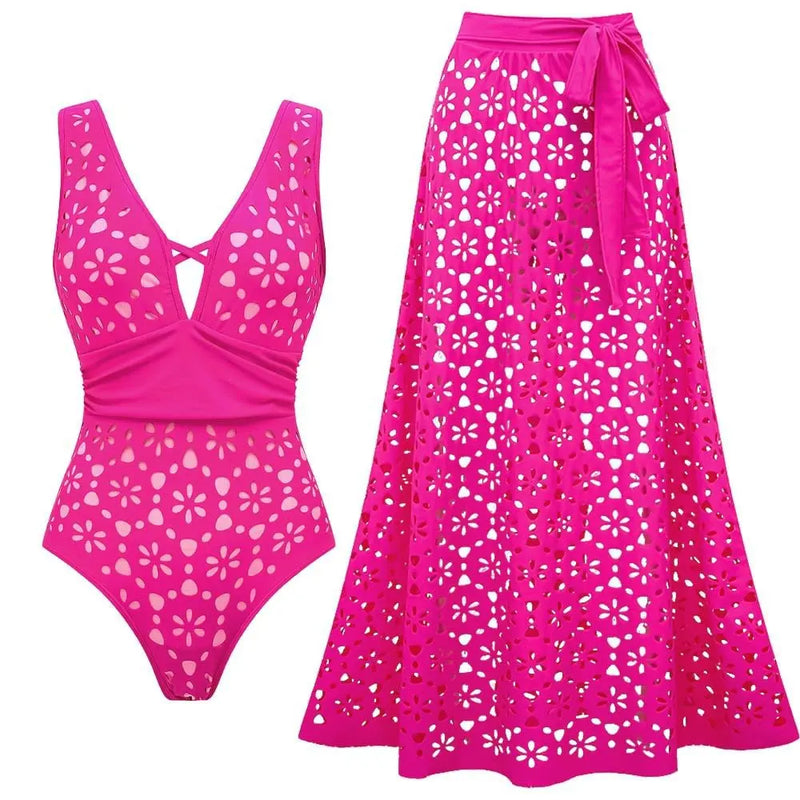 Classic Vintage Bathing Suit with a Flattering Fit