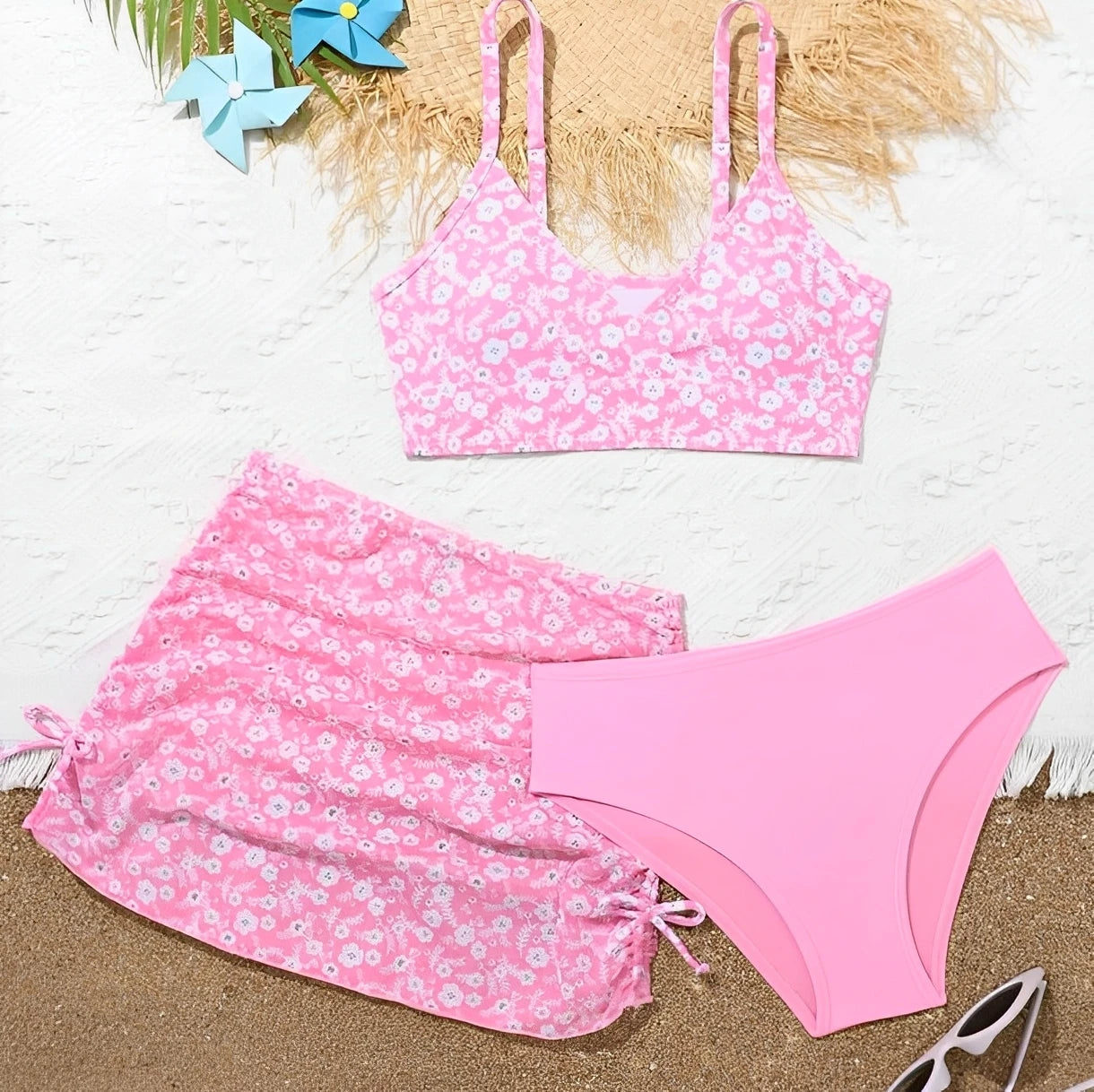 Classic Vintage Bikini with a Flattering Fit